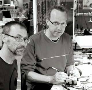 Arne Andersson och Johan Bäckman, båda tekniker, möjliggör forskning inom biologi och ekologi.